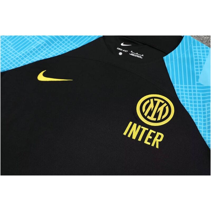 Mens Inter Milan Short Training Suit Black 2023/24