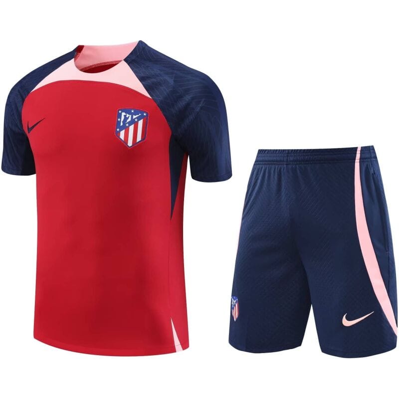 Mens Atletico Madrid Short Training Suit Red 2023/24