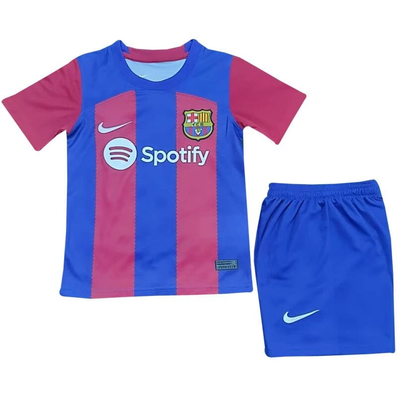 Kids Barcelona Home Jersey 2023/24