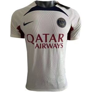 Mens PSG Pre-Match Short Training Authentic White Jersey 2023/24 – Match