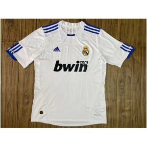 Mens Real Madrid Retro Home Jersey 2010/11