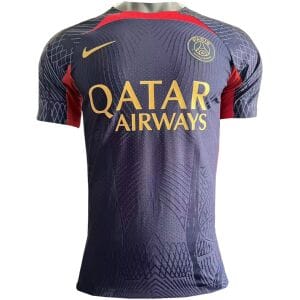 Mens PSG Pre-Match Short Training Authentic Navy Jersey 2023/24 – Match