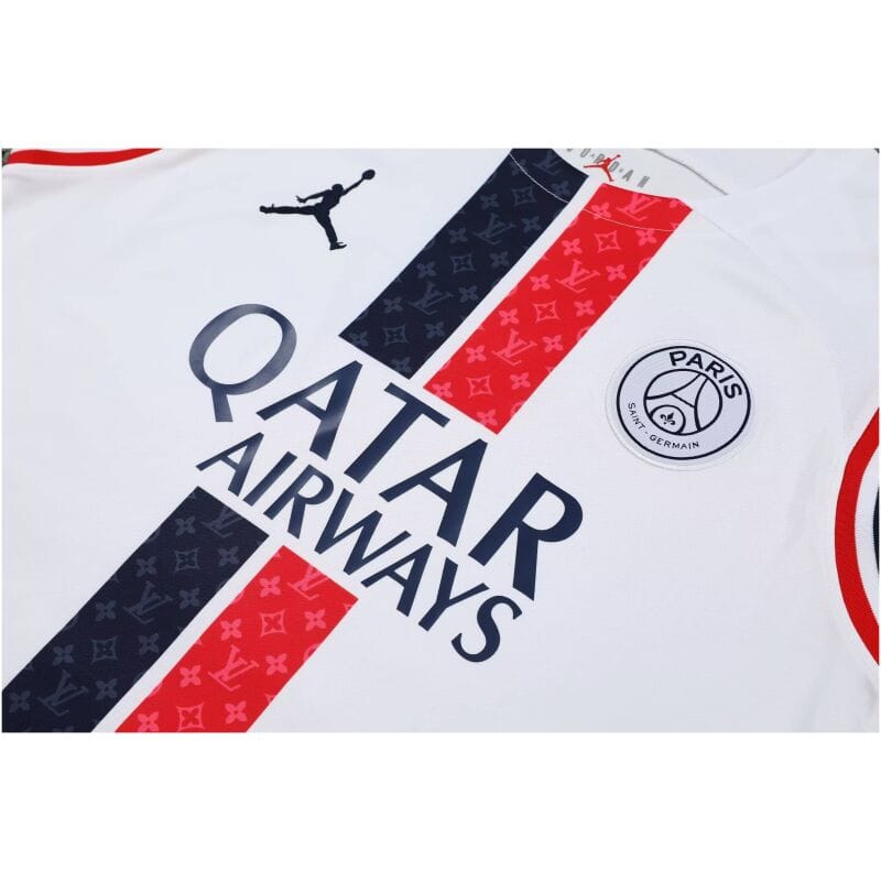 Mens PSG x Jordan Singlet Suit White 2023/24