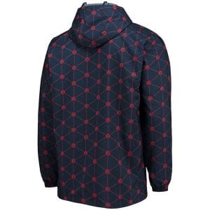 Mens Arsenal AEROREADY Full-Zip Windrunner Jacket Navy 2023/24
