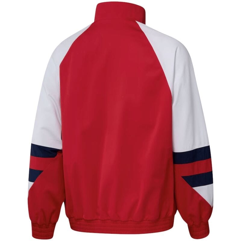 Mens Arsenal Half-Zip Icon Windrunner Jacket Red 2023/24
