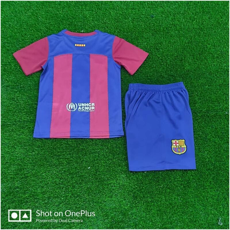 Kids Barcelona Home Jersey 2023/24