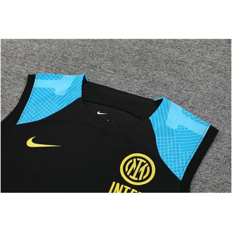Mens Inter Milan Singlet Suit Black 2023/24
