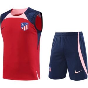 Mens Atletico Madrid Singlet Suit Red 2023/24