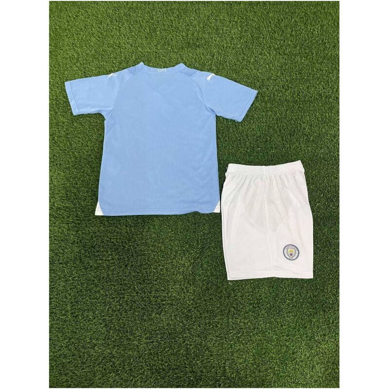 Kids Manchester City Home Jersey 2023/24