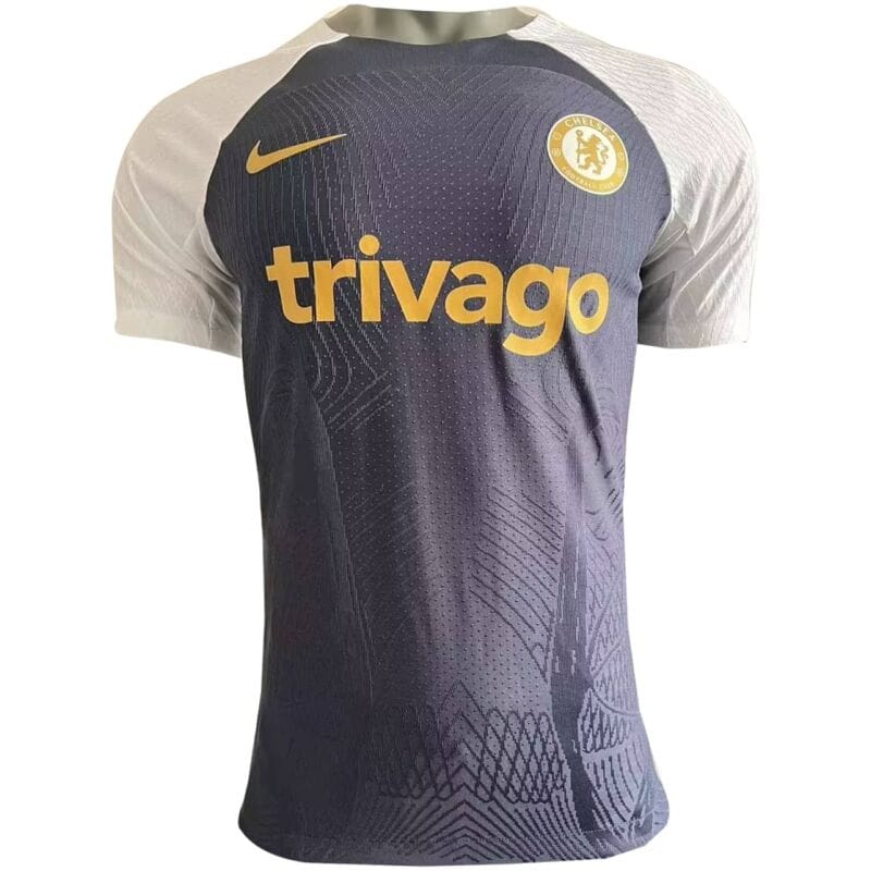 Mens Chelsea Pre-Match Short Training Authentic Navy Jersey 2023/24 – Match