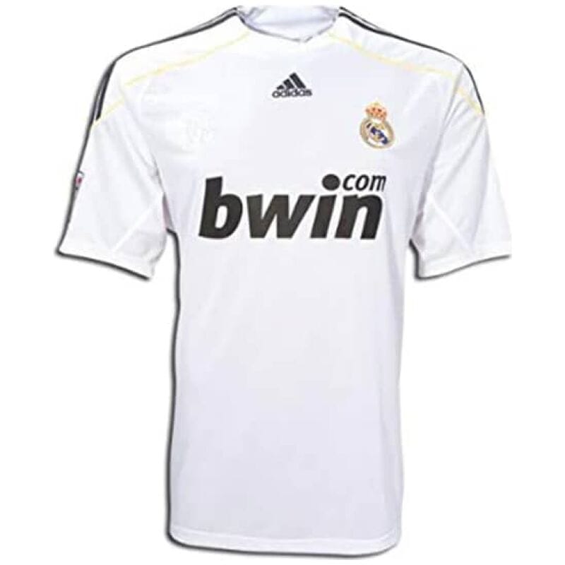 Mens Real Madrid Retro Home Jersey 2009/10