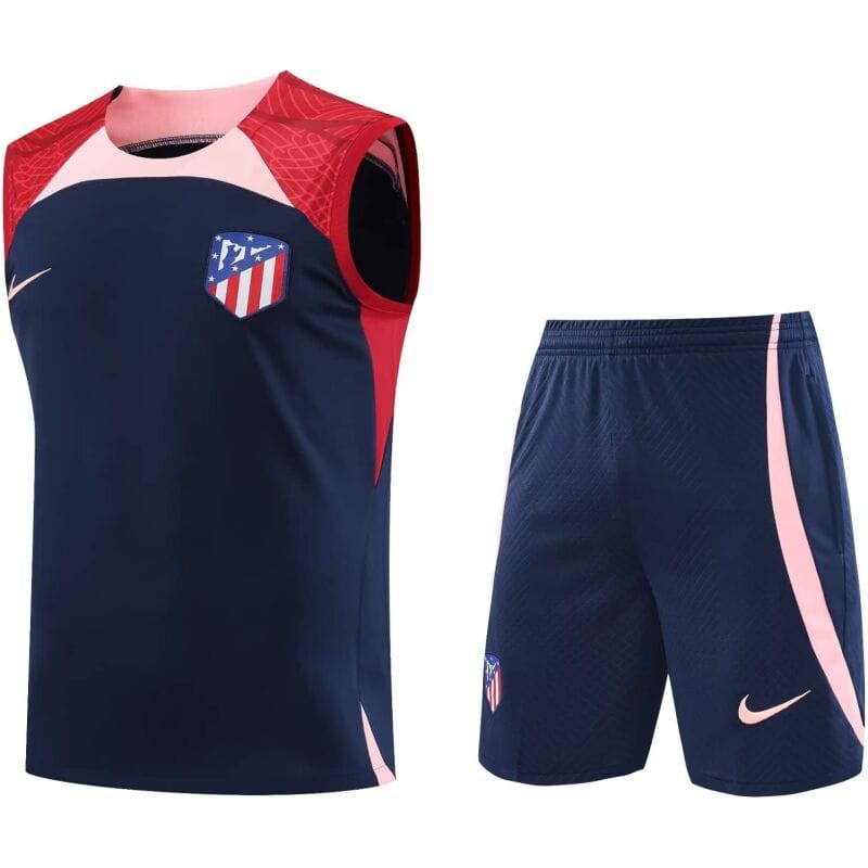 Mens Atletico Madrid Singlet Suit Navy 2023/24