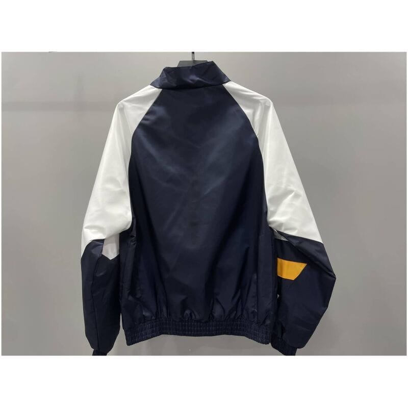 Mens Real Madrid Half-Zip Icon Windrunner Jacket Navy 2023/24