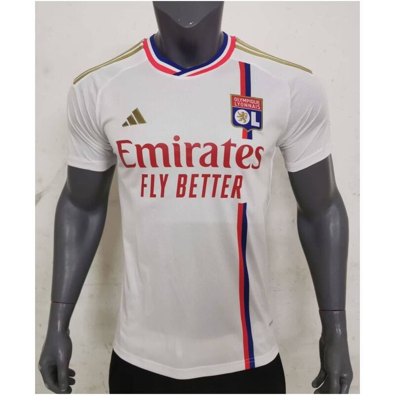 Mens Olympique Lyonnais Home Jersey 2023/24