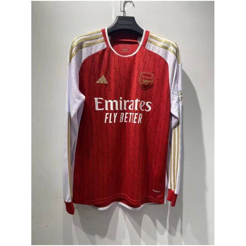 Mens Arsenal Home Jersey Long Sleeve 2023/24