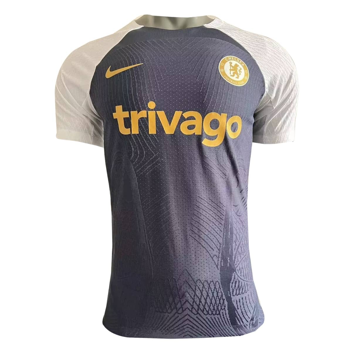 Herren Chelsea Pre-Match Kurzes Training Authentic Navy Trikot 2023/24 - Spiel