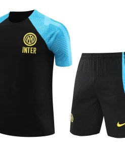 Mens Inter Milan Short Training Suit Black 2023/24