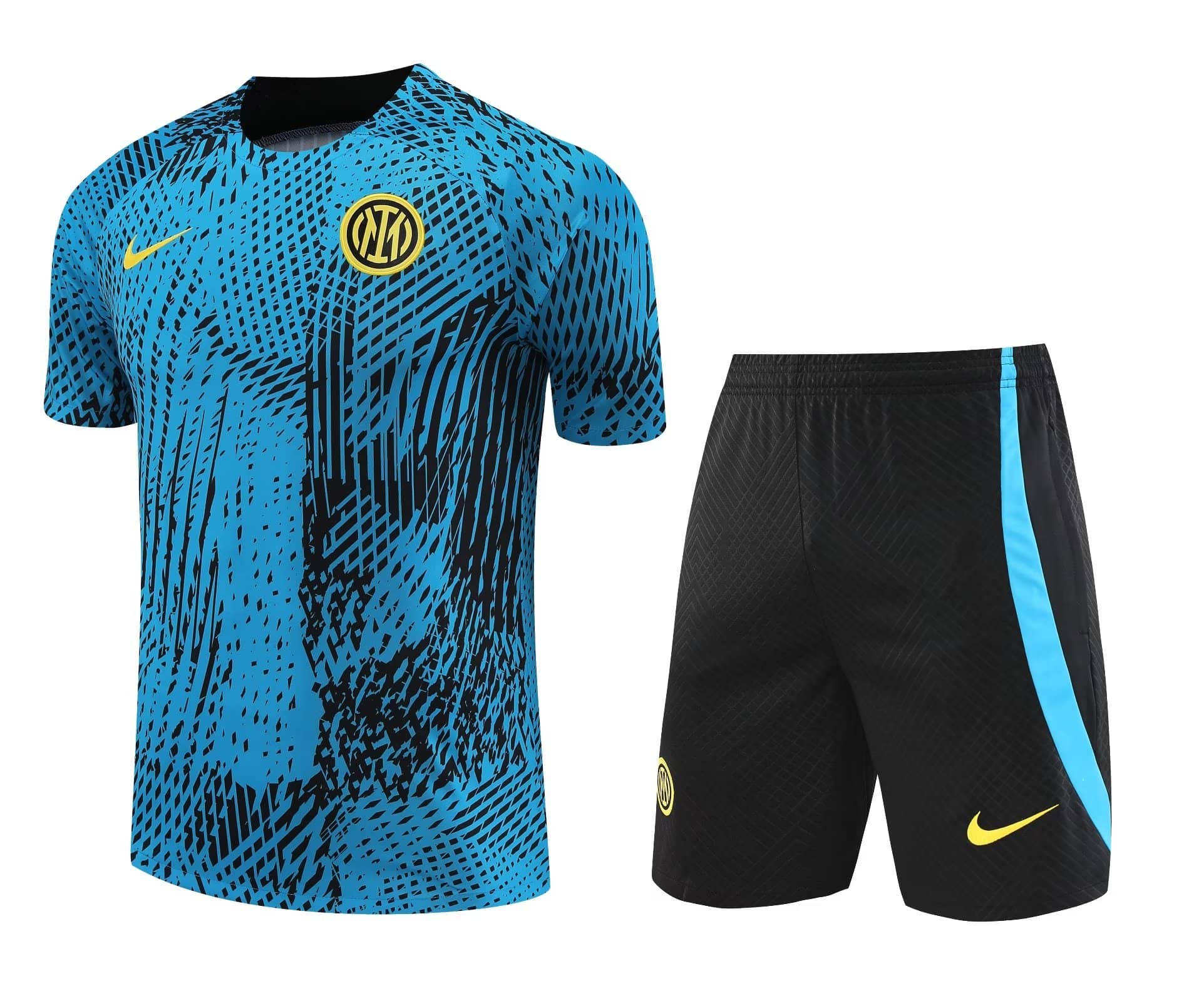 Mens Inter Milan Short Training Suit Blue 2023/24