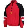 Mens Manchester United Half-Zip Icon Windrunner Jacket Red 2023/24