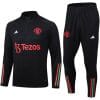 Mens Manchester United Training Suit Black 2023/24