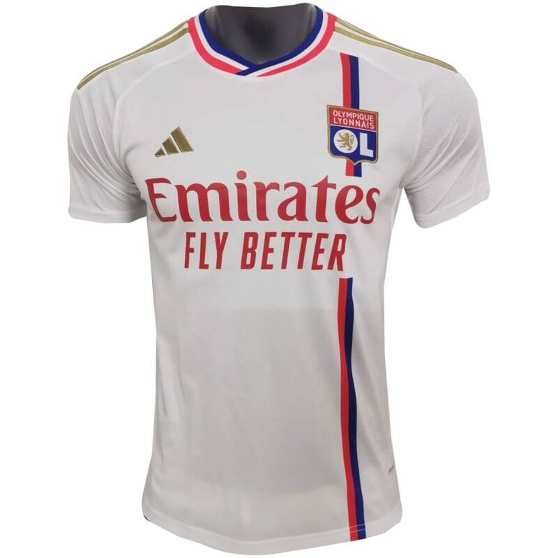 Mens Olympique Lyonnais Home Jersey 2023/24