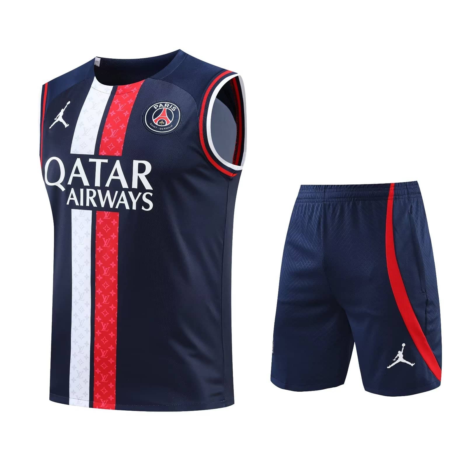 Mens PSG x Jordan Singlet Suit Navy 2023/24