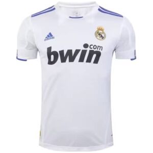 Mens Real Madrid Retro Home Jersey 2010/11
