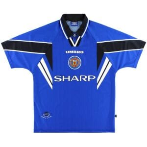 Mens Manchester United Retro Third Jersey 1996/98