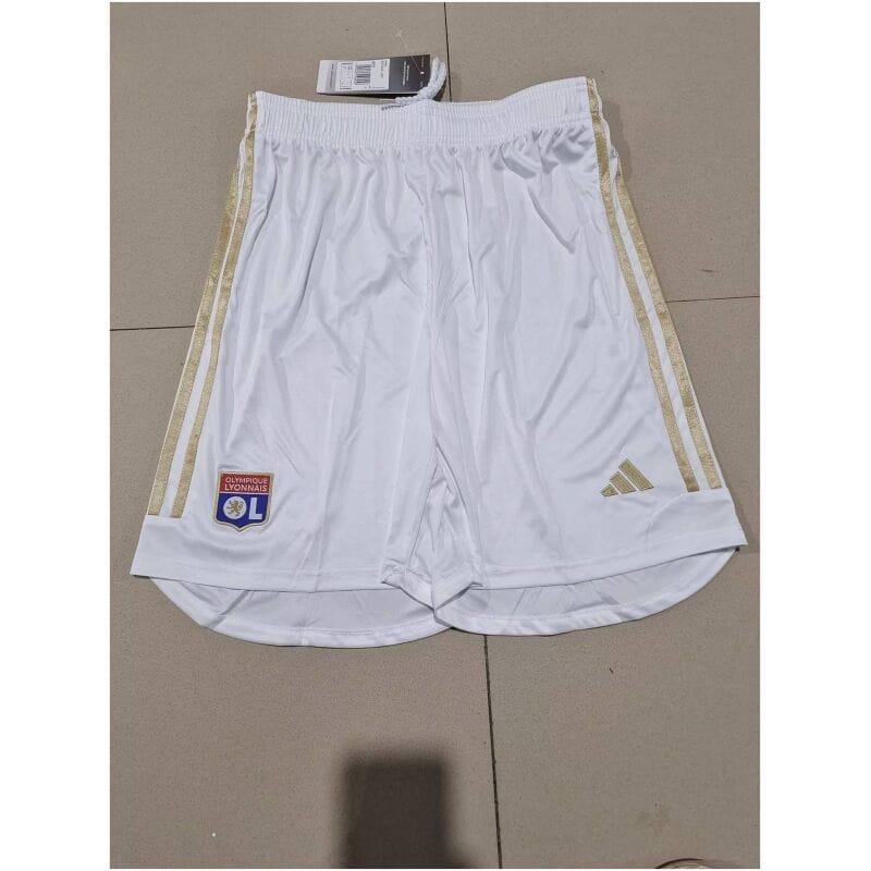 Mens Olympique Lyonnais Home Shorts 2023/24