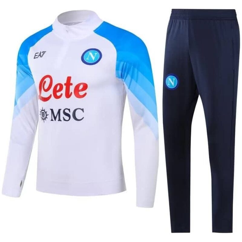 Mens Napoli Training Suit White 2023/24