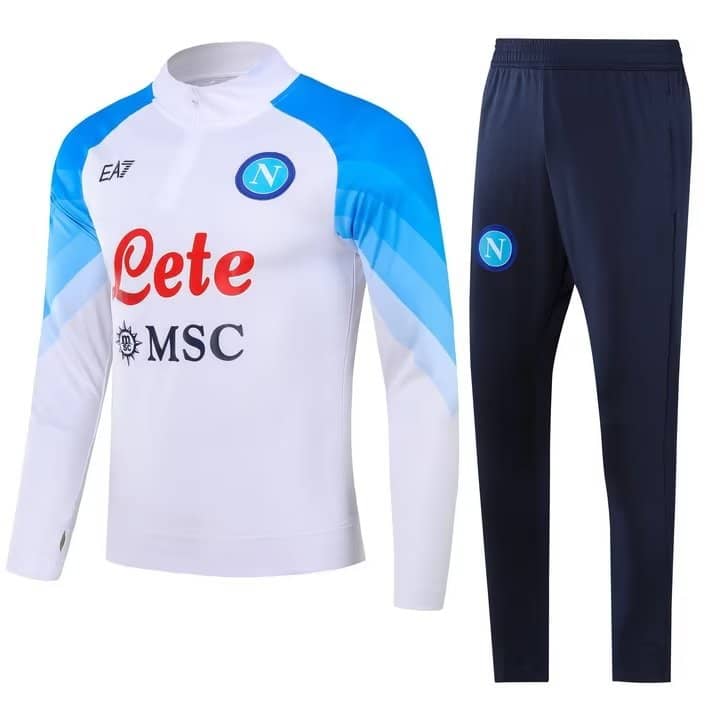 Mens Napoli Training Suit White 2023/24