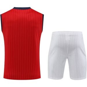 Mens Arsenal Singlet Suit Red 2023/24
