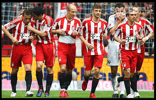 Mens Bayern Munich Retro Home Jersey 2010