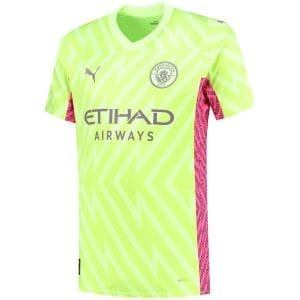 Mens Manchester City Goalkeepr Yellow Jersey 2023/24