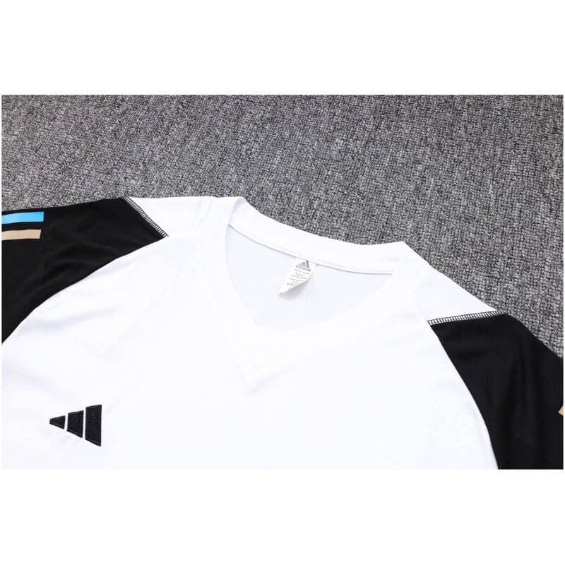 Mens Real Madrid Short Training Suit White 2023/24
