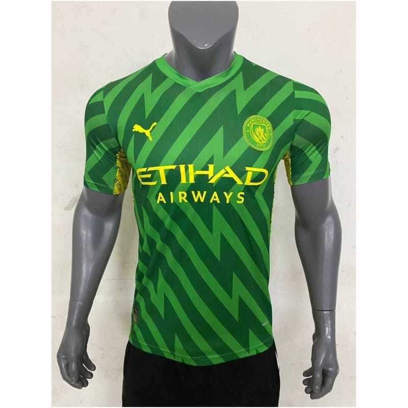 Mens Manchester City Goalkeepr Green Jersey 2023/24