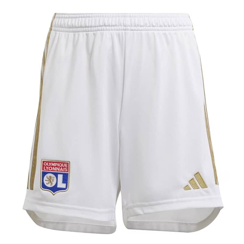 Mens Olympique Lyonnais Home Shorts 2023/24