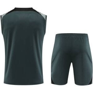 Mens Barcelona Singlet Suit Dark Grey 2023/24