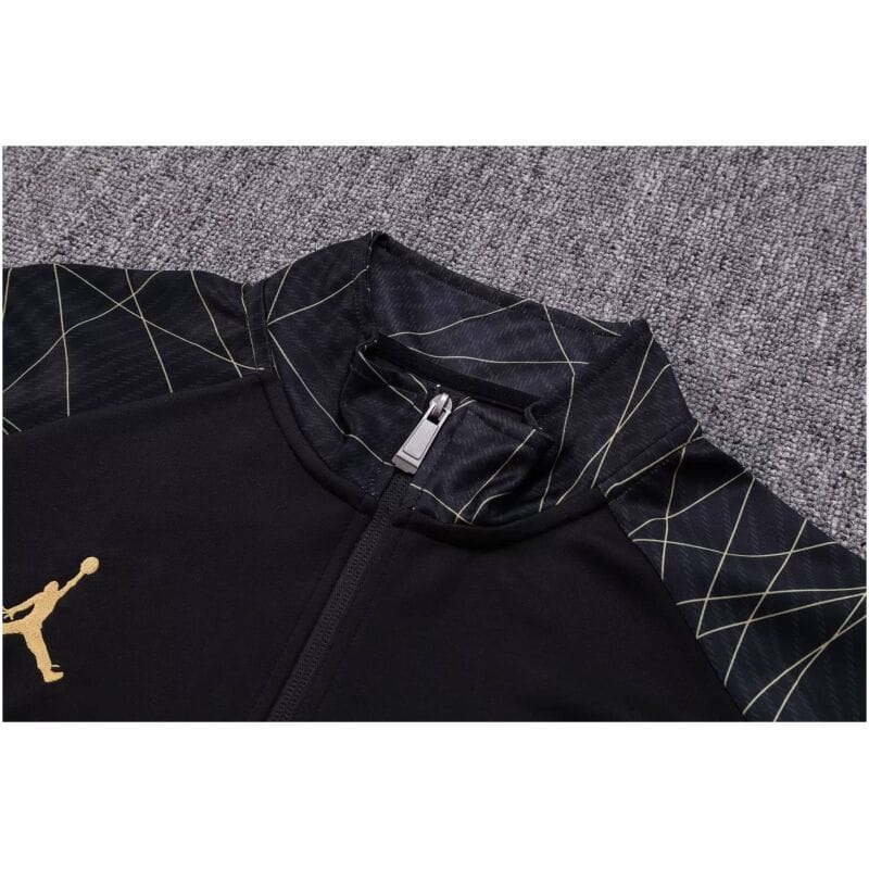 Mens PSG x Jordans Jacket + Pants Training Suit Black II 2023/24