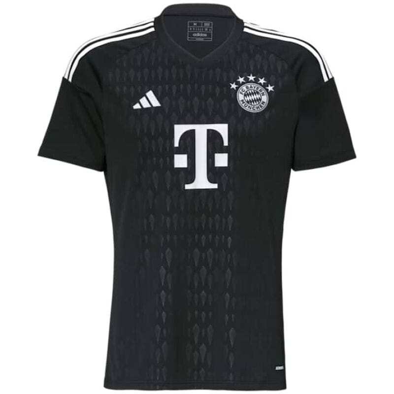 Mens Bayern Munich Goalkeeper Black Jersey 2023/24