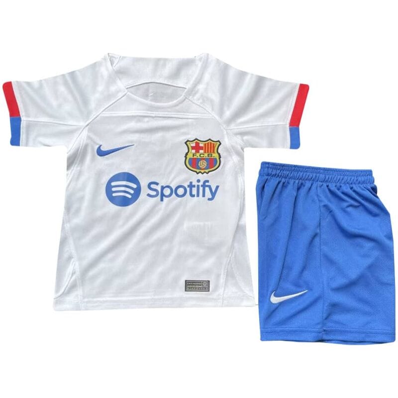 Kids Barcelona Away Jersey 2023/24