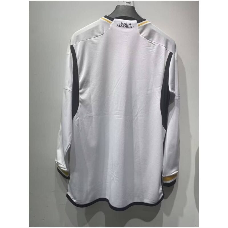 Mens Real Madrid Home Jersey Long Sleeve 2023/24