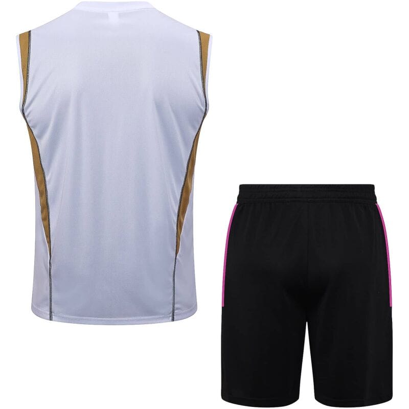 Mens Real Madrid Singlet Suit White 2023/24
