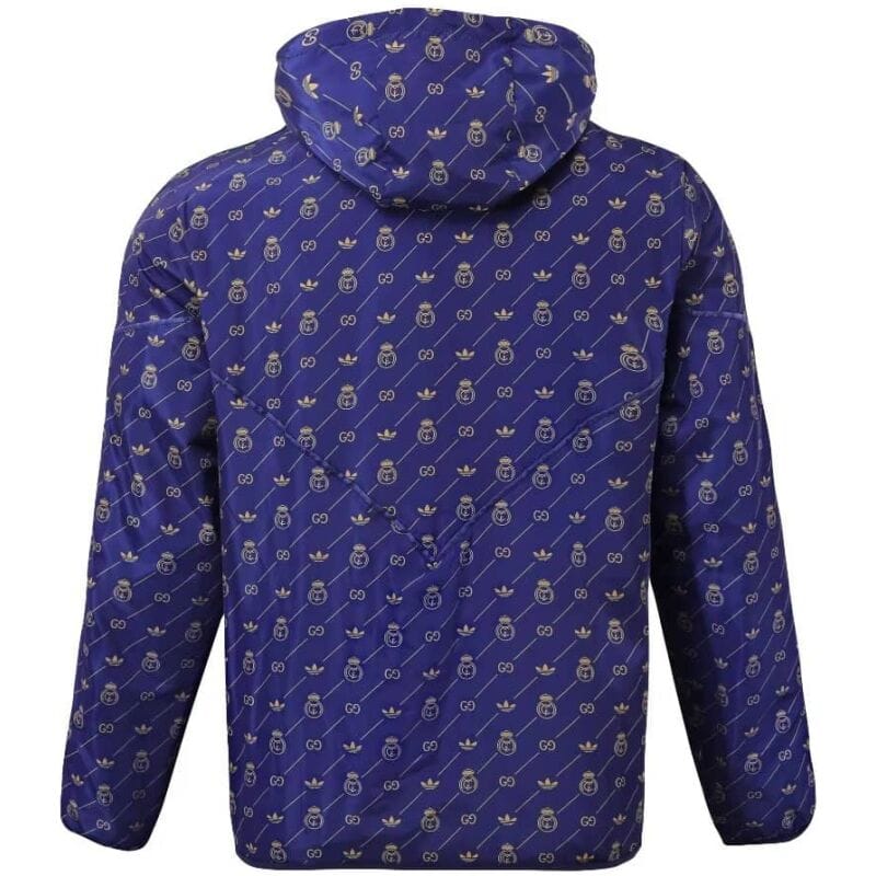Mens Real Madrid x Gucci All Weather Windrunner Jacket Royal 2023/24