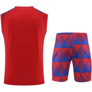 Mens Barcelona Singlet Suit Red 2023/24