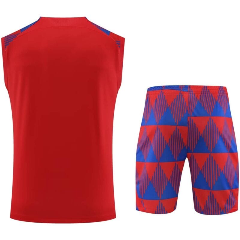 Mens Barcelona Singlet Suit Red 2023/24