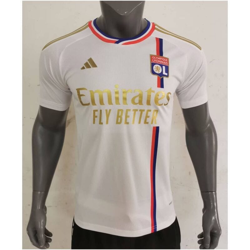 Mens Olympique Lyonnais Home Jersey 2023/24