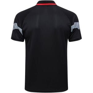 Mens AC Milan Polo Shirt Black II 2023/24
