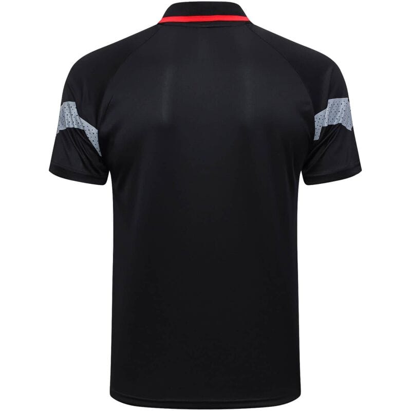 Mens AC Milan Polo Shirt Black II 2023/24
