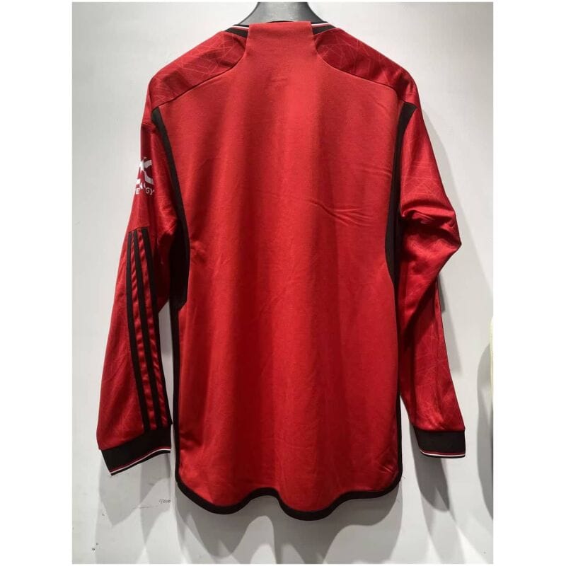 Mens Manchester United Home Jersey Long Sleeve 2023/24
